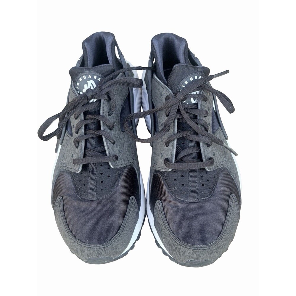 Nike Air Huarache Women's Running Shoes Black White Size US 7 EU 38
